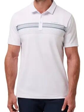 Travis Mathew White Polo Shirt